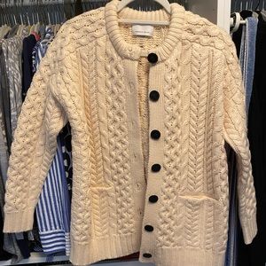 Rebecca Taylor Ara Cable Knit Cardigan